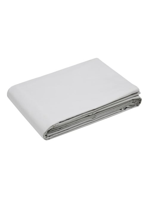 Housse de couette en percale de coton uni - Kiabi