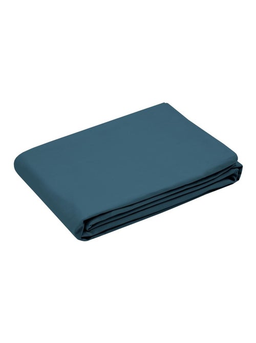 Housse de couette en percale de coton uni - Kiabi