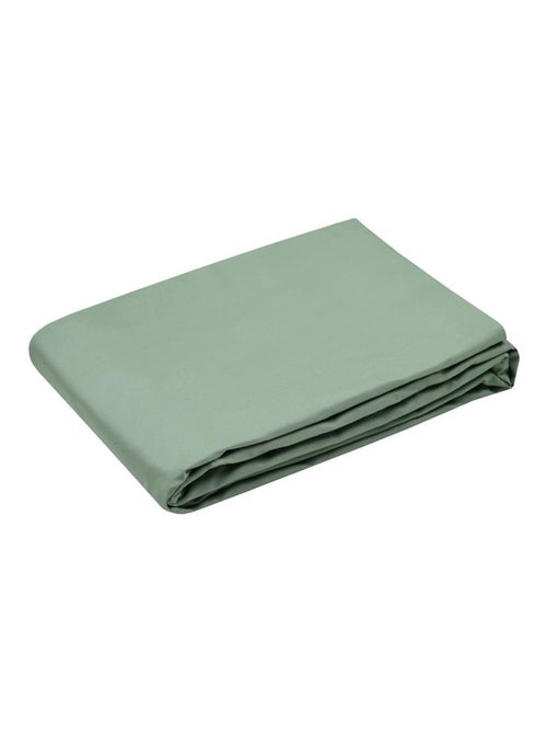 Housse de couette en percale de coton uni - Kiabi
