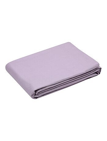 Housse de couette en percale de coton uni