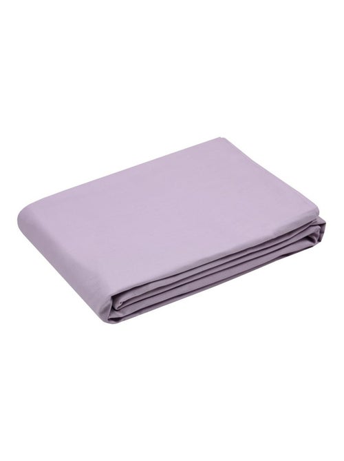 Housse de couette en percale de coton uni - Kiabi