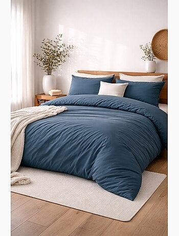 Housse de couette en percale de coton