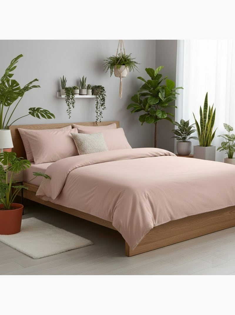 Housse de couette en percale Nude - Kiabi