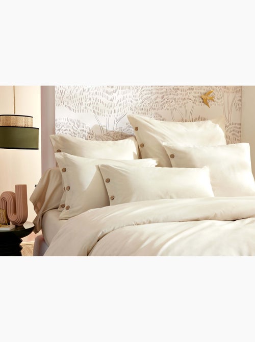 Housse de couette en percale Perrine - Kiabi