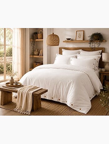 Housse de couette en percale Perrine