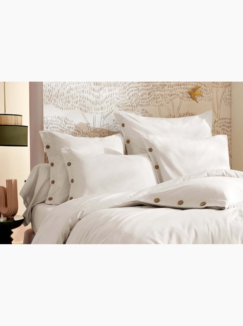 Housse de couette en percale Perrine - Kiabi