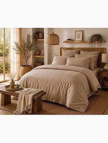 Housse de couette en percale Perrine
