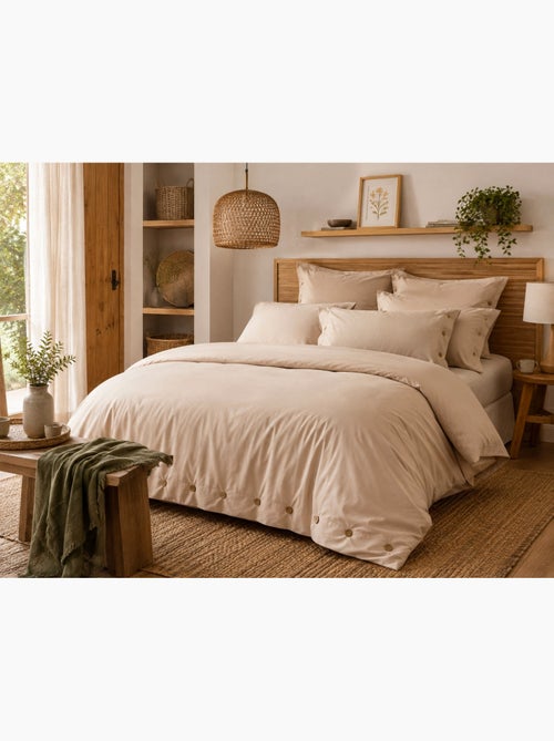 Housse de couette en percale Perrine - Kiabi