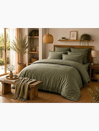Housse de couette en percale Perrine
