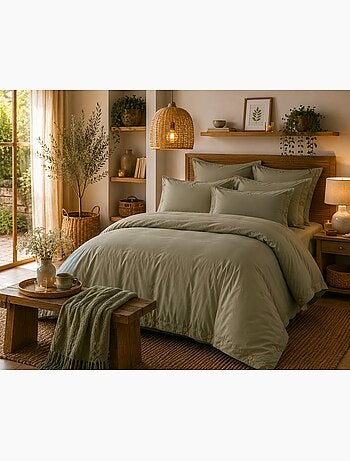 Housse de couette en percale Perrine