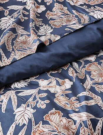 Housse de couette en satin Botanic