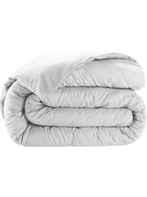 Housse de couette en satin de coton uni - Kiabi Housse de couette en satin de coton uni - Kiabi