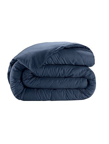 Housse de couette en satin de coton Uni