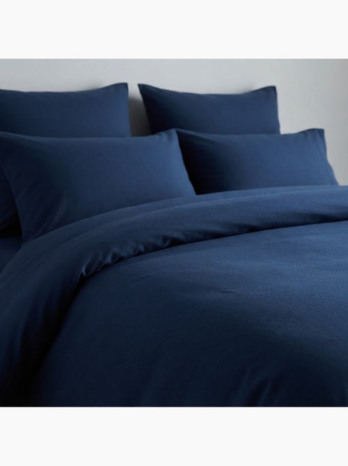 Housse de couette en satin de coton uni - Kiabi Housse de couette en satin de coton uni - Kiabi