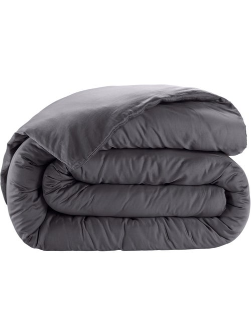 Housse de couette en satin de coton uni - Kiabi Housse de couette en satin de coton uni - Kiabi
