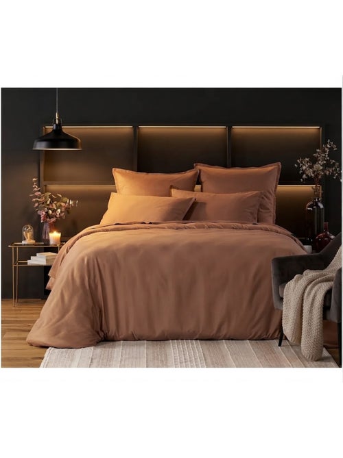 Housse de couette en satin de coton uni - Kiabi Housse de couette en satin de coton uni - Kiabi