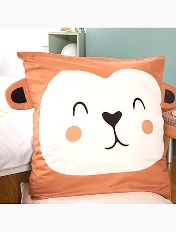 Housse de couette enfant 140x200 + 1 taie avec oreilles