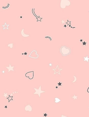 Housse de couette enfant 140x200 Chat + taie 100% coton bio 57 fils