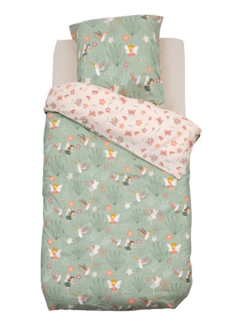 Housse de couette enfant 140x200 Fée + taie coton 57 fils - Kiabi Housse de couette enfant 140x200 Fée + taie coton 57 fils - Kiabi