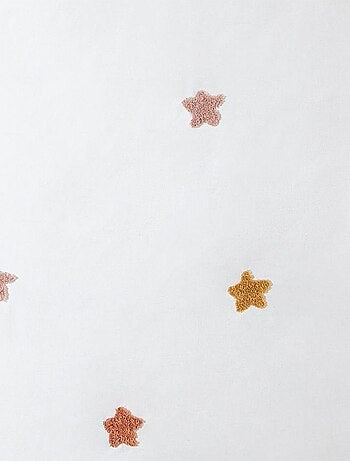 Housse de couette enfant 140x200 Motif en relief + taie 100% coton 57 fils