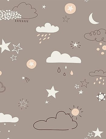 Housse de couette enfant 140x200 Ours + taie coton 57 fils