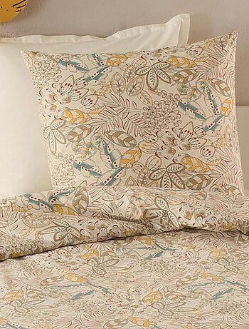 Housse de couette enfant au style végétal