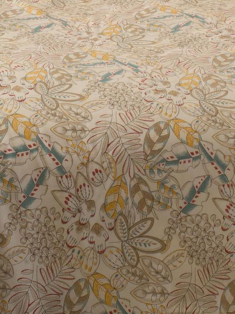 Housse de couette enfant au style végétal Ecru - Kiabi