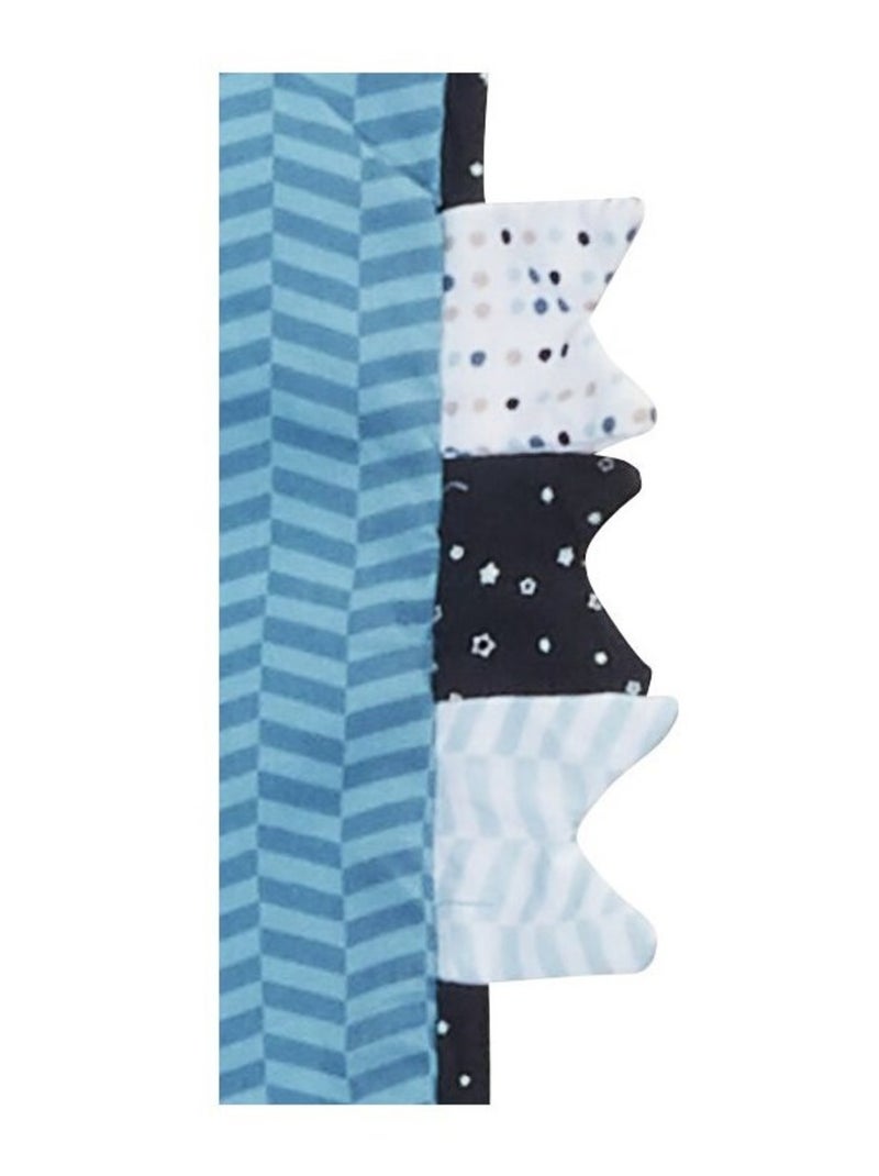 Housse de couette enfant en coton - SAUTHON Bleu - Kiabi