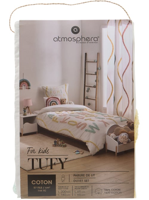 Housse de couette enfant en coton TUFY - Kiabi Housse de couette enfant en coton TUFY - Kiabi