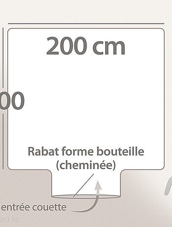 Housse de couette enfant PAPILLONS Moutarde