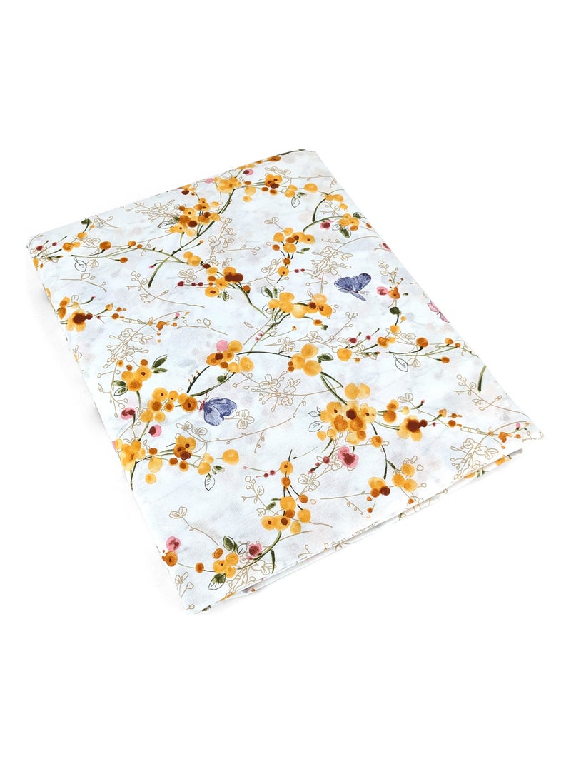 Housse de couette enfant PAPILLONS Moutarde Moutarde - Kiabi