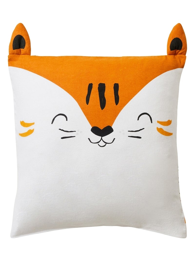 Housse de couette enfant + taie d'oreiller en flanelle Dumbea Vert - Kiabi
