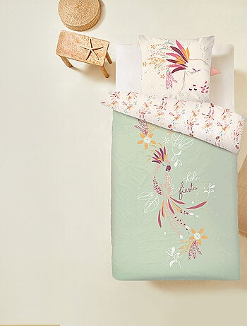 Housse de couette enfant + taie d'oreiller Fiesta