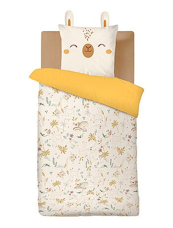 Housse de couette enfant + taie d'oreiller Gabin