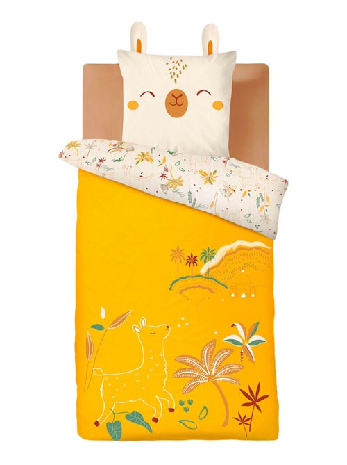 Housse de couette enfant + taie d'oreiller Gabin - Kiabi