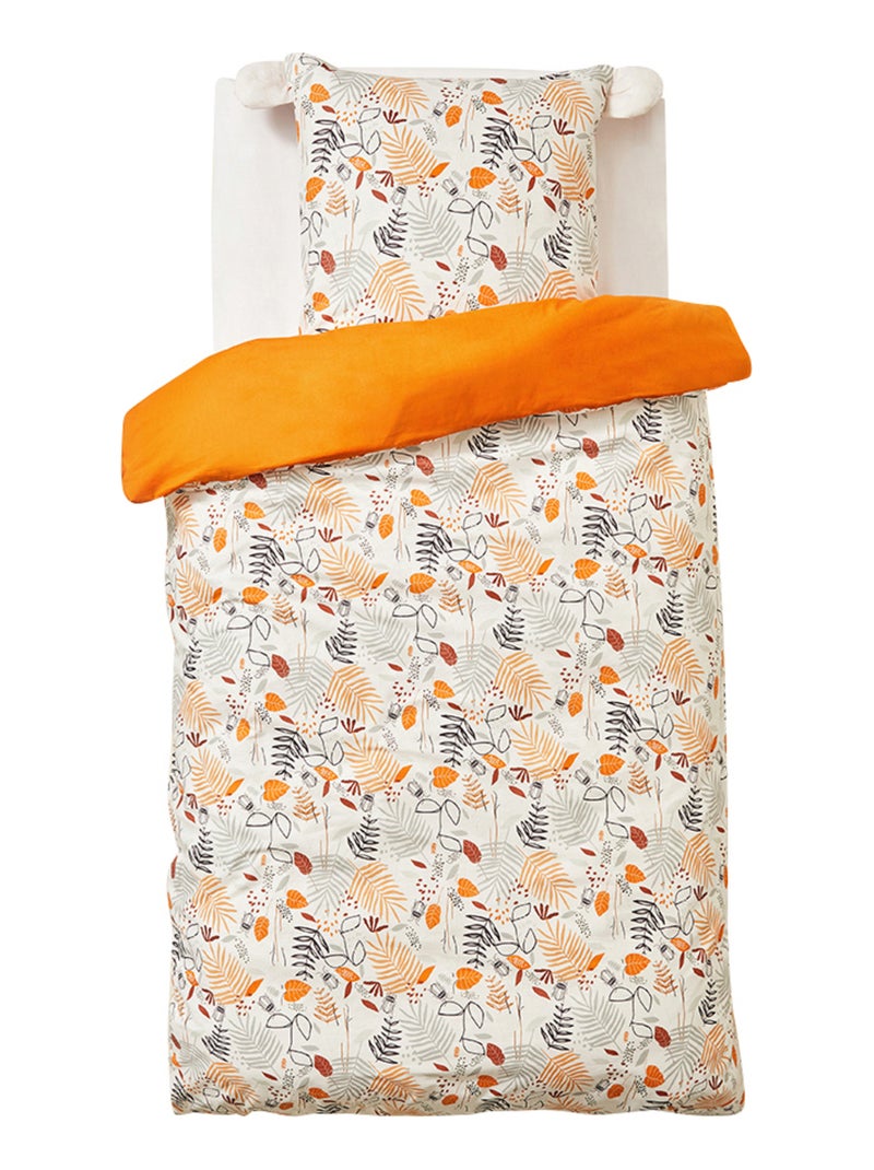 Housse de couette enfant + taie d'oreiller Goya Jaune - Kiabi