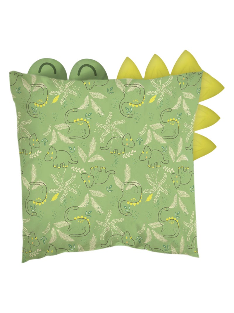 Housse de couette enfant + taie d'oreiller Marius Vert - Kiabi