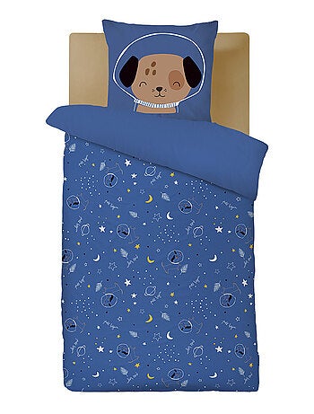 Housse de couette enfant + taie d'oreiller Milo