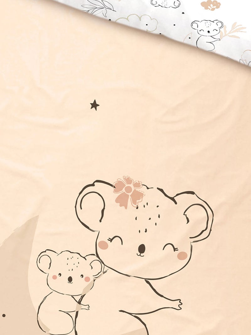 Housse de couette enfant + taie d'oreiller Salsa Rose - Kiabi