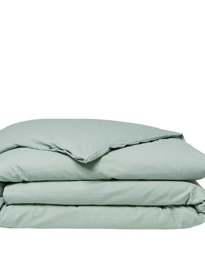 Housse de couette ESSENTIAL Bleu céladon - Kiabi