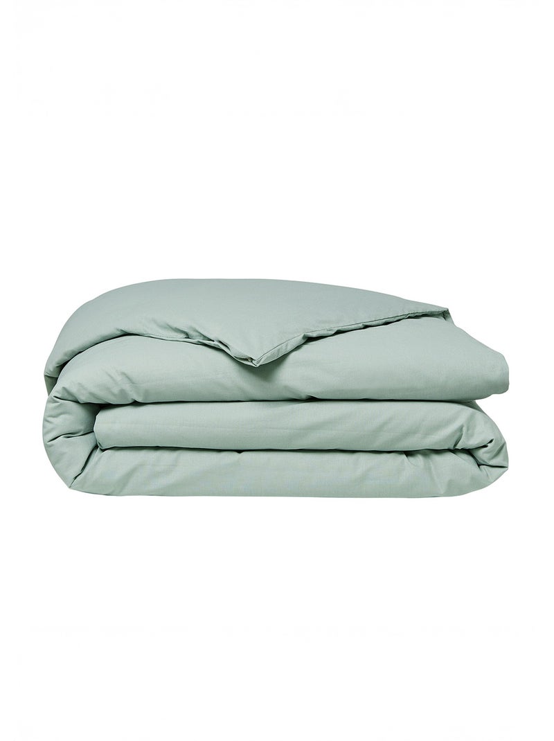 Housse de couette ESSENTIAL Bleu céladon - Kiabi