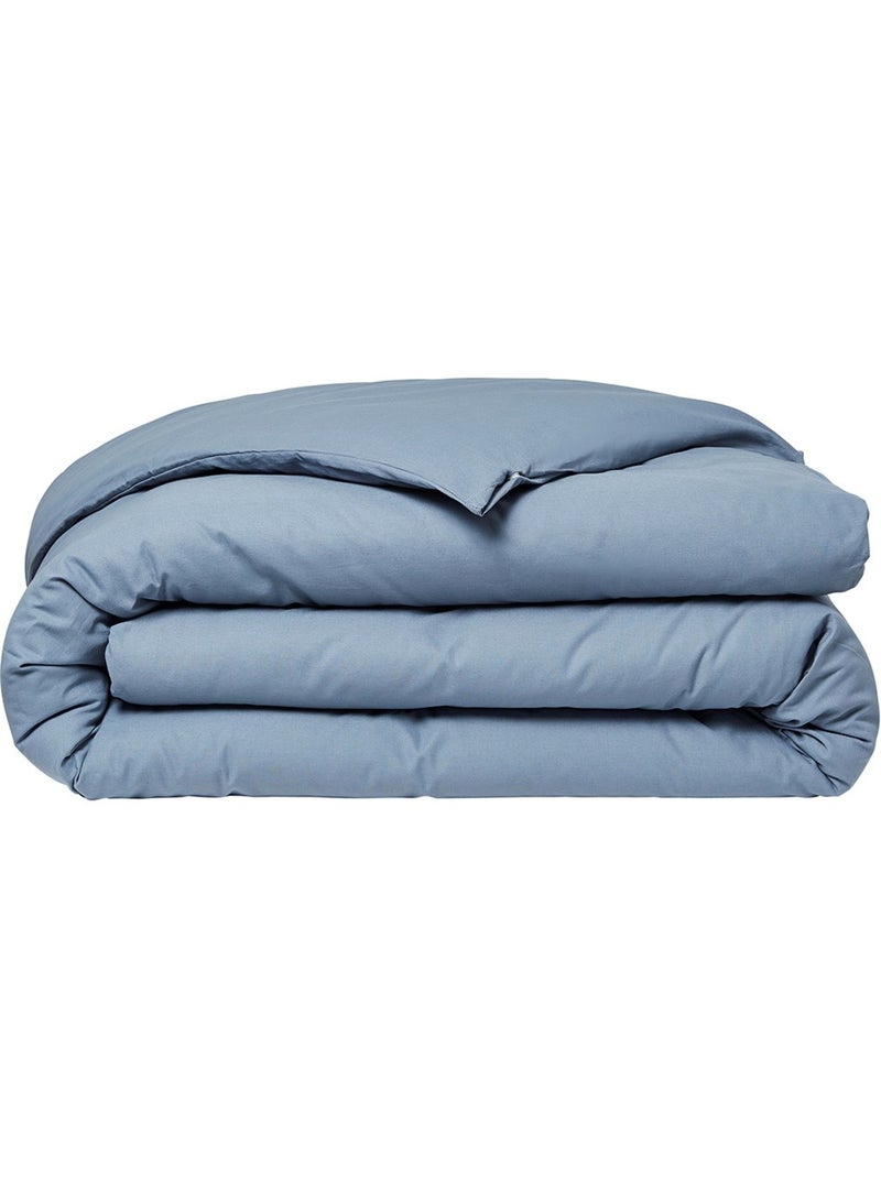 Housse de couette ESSENTIAL Bleu gris - Kiabi