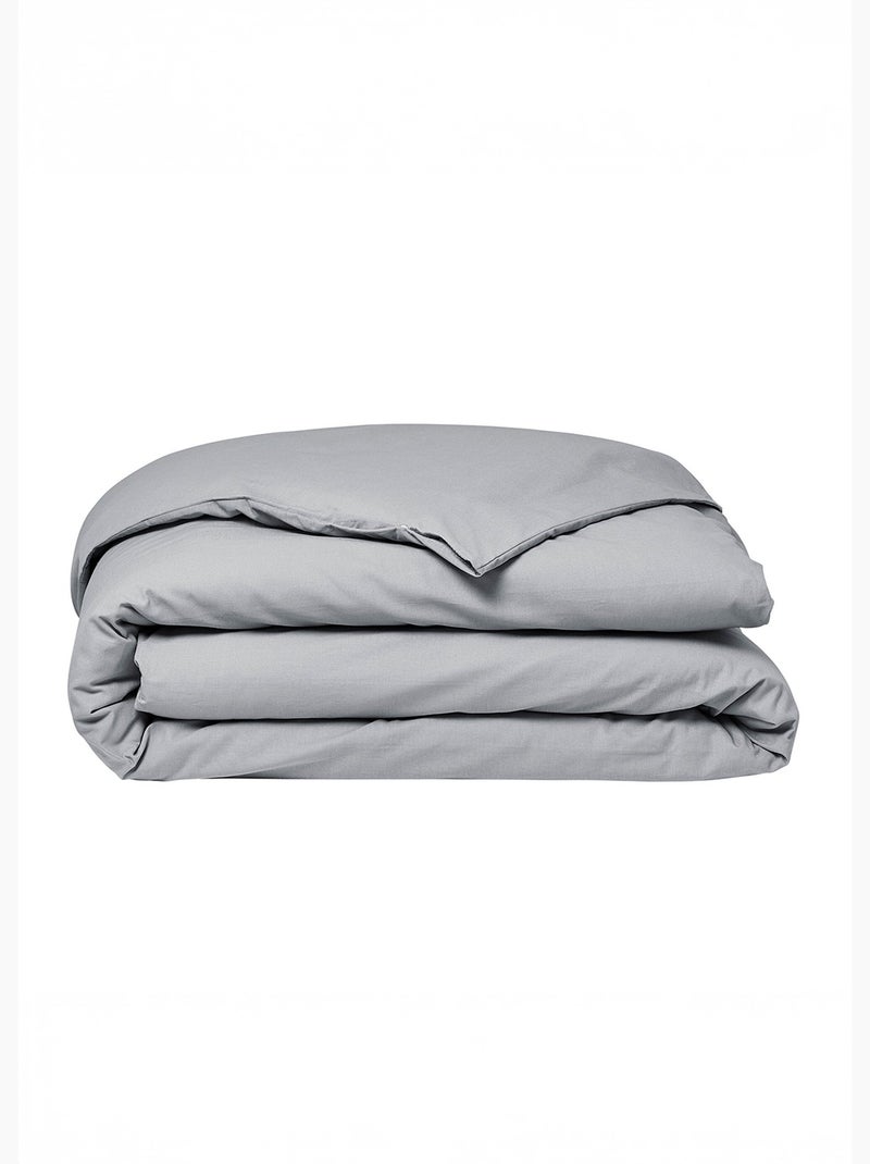 Housse de couette ESSENTIAL Gris clair - Kiabi