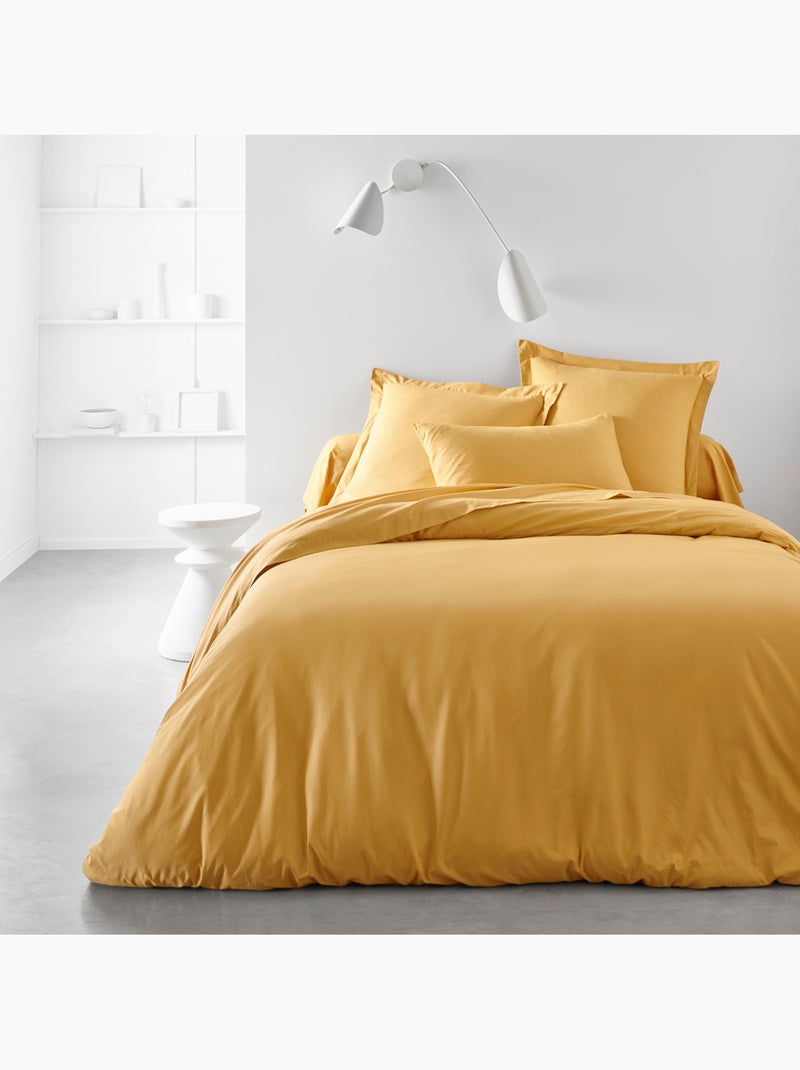 Housse de couette ESSENTIAL Jaune - Kiabi