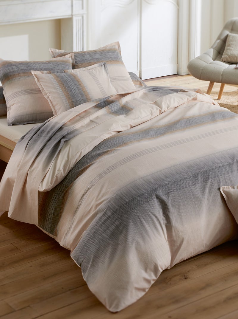 Housse de couette ESTEBAN Beige - Kiabi