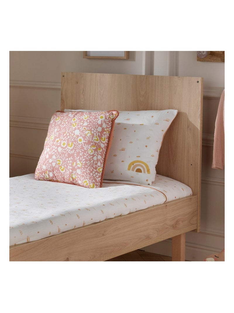 Housse de couette et taie d'oreiller coton - SAUTHON Blanc - Kiabi