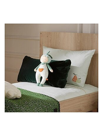Housse de couette et taie d'oreiller coton -