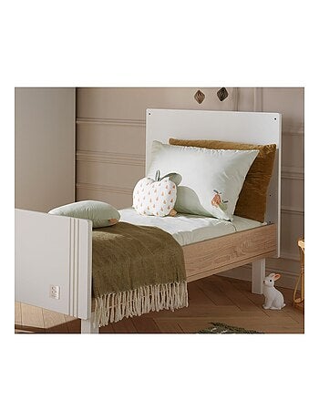 Housse de couette et taie d'oreiller coton -