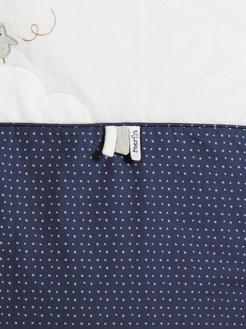 Housse de couette et taie en coton - - Kiabi