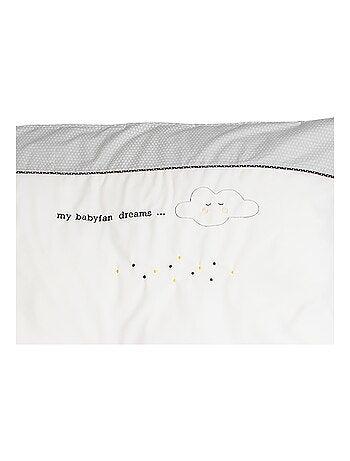 Housse de couette et taie en coton -